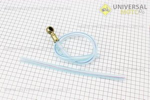 Трубка - шланг топливный длинной 1=450мм, длинной 2=240мм, комплект 2 штуки . Китай (Мотоблочный двигатель 175/180N / UM6040-V25)