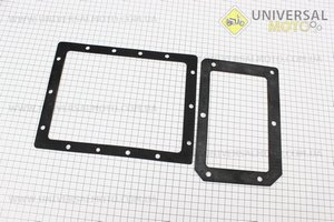 Прокладки радіатора R195NM, комплект 2деталі, (гума). Viper (Запчастини на мотоблок з двигуном 190 и 195N / UM6040-V72)