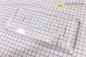 Cтекло передней фары (153x100мм) R190N. Китай (Мотоблочный двигатель 190/195N / UM6040-V98)