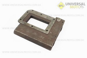 Пластина крепления радиатора чугунная R195NM. Китай (Мотоблочный двигатель 190/195N / UM6041-V33)