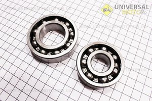 КПП - Подшипники 6304 (20x52x15), 6206 (30x62x16) главного вала к-кт 2шт