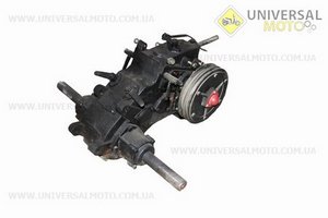 КПП в сборе (с валом отбора мощ.) + сцепление 101-2. Китай (Мотоблок с двигателем 175/195N / UM6042-V81)