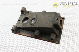 КПП - Крышка редуктора (большая) 101-2 (2 отверствие) Тип №2. Китай (Мотоблок с двигателем 175/195N / UM6044-V89)