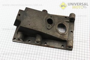 КПП - Крышка редуктора (большая) 101-2 (2 отверствие) Тип №2. Китай (Мотоблок с двигателем 175/195N / UM6044-V89)