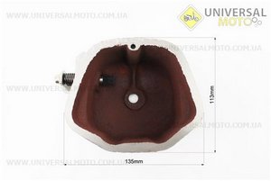 Кришка головки циліндру (клапанів), чавунна R190N Тип №1. TATA (Запчастини на мотоблок з двигуном 190 и 195N / UM6046-V56)