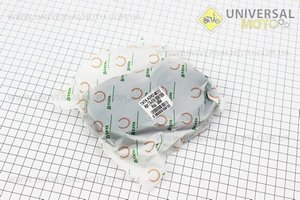 КПП - Сальники комплект 6шт (20x40x8, 30x45x8, 40x70x12-4шт) редуктору 101-2, чорні. TATA (Запчастини на мотоблок з двигуном 175 и 195N / UM6047-V22)