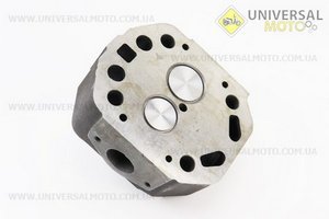 Головка циліндру R195NM в зборі, під довгу форсунку. Китай (Запчастини на мотоблок з двигуном 190 и 195N / UM6048-V40)