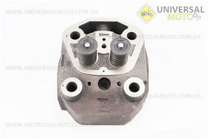 Головка циліндру R195NM в зборі, під довгу форсунку. Китай (Запчастини на мотоблок з двигуном 190 и 195N / UM6048-V40)