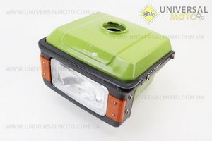 УЦІНКА Бак паливний R190N, 275x220x170мм, потайна горловина, отвір під шланг паливний + фара + облицювання. Китай (Уцінка / UM6049-V08)