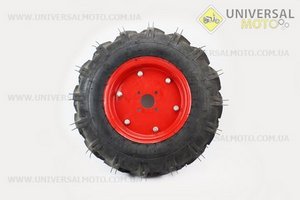 Колесо на мотоблок в сборе 6,00-12 Тип №2. Китай (Шины / UM6050-V18)