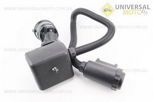 Фільтр повітряний у зборі з паперовим елементом, З ВИНОСНИМ ЗАБОРОМ ПОВІТРЯ 173F/177F/182F/188F/190F, тип 2. Китай (Запчастини на мотоблок з двигуном 177F и 188F / UM6072-V64)