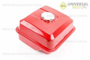 Бак паливний 173F/177F/182F/188F/190F Тип №4 (можливі незначні дефекти фарбування). Китай (Запчастини на мотоблок з двигуном 177F и 188F / UM6072-V72)