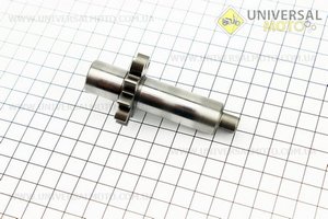 Вал первинний насосу гідравлічного L=82мм, D=18мм, Z=10мм. Китай (Запчастини на мототрактор / UM6080-V25)