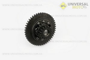 Диференціал в зборі Z=47, Z=16x16, Z=10 JR-Q12E (120-1) +підшипинки 30205-2шт+кришка-2шт (Можливий наліт). Viper (Запчастини на мототрактор / UM6080-V48)