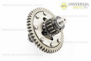 Диференціал в зборі Z=47, Z=15x16, Z=11 JR-Q12E (120-1). Китай (Запчастини на мототрактор / UM6080-V55)