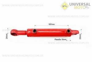 Цилиндр гидравлический Тип №2. Китай (Мототрактор / UM6080-V87)