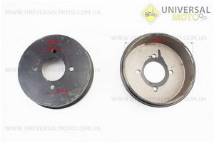 Гальмівний барабан D=170мм, 4 отвориx110мм комплект 2шт. Китай (Запчастини на мототрактор / UM6080-V91)