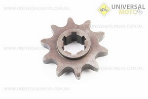 Зірка первинного валу Z = 10, d = 34мм. Китай (Запчастини на мототрактор / UM6081-V09)