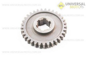 Шестерня первинного валу Z = 33, d = 34мм, D = 104мм. Китай (Запчастини на мототрактор / UM6081-V22)