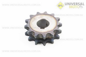 Зірка двухрядна 530-13T-2 d = 24мм CROSSER S-180. Китай (Запчастини на мототрактор / UM6081-V84)