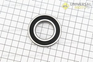 Підшипник 60/28 2RS (28x52x12) первинного вала редуктора фрези, ZUBR - Q12E NEW. Китай (Підшипники / UM6081-V98)