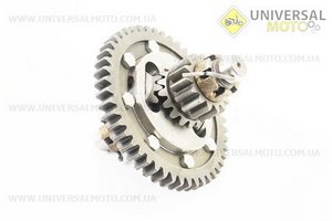 Диференціал в зборі Z=47, Z=15x16, Z=11. Китай (Запчастини на мототрактор / UM6082-V49)