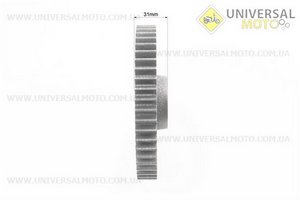 Шестерня піввісь Z = 51, права. Китай (Запчастини на мототрактор / UM6082-V74)