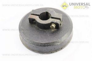 Гальмівний барабан D=220мм, під вал 49мм. Китай (Запчастини на мототрактор / UM6082-V76)