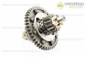 Диференціал в зборі Z=43, Z=15x16, Z=11 ZUBR Z-250. TATA (Запчастини на мототрактор / UM6082-V89)