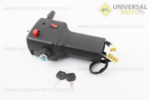 Перемикач поворотів подрулевой в зборі. Китай (Запчастини на мототрактор / UM6082-V93)