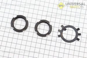 Гайка диференціала М27 2 штуки + шайба стопорная 1шт комплект. Китай (Запчастини на мототрактор / UM6083-V08)