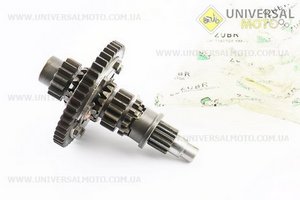 Диференціал в зборі Z=47, Z=15x16, Z=11, Z=16 JR-Q12E (120-1), з блокуванням, без шпонки. Viper (Запчастини на мототрактор / UM6083-V26)