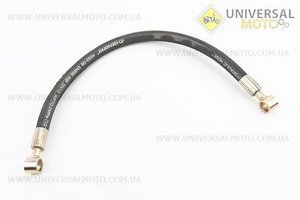 Шланг гідравлічний (L = 66см, фітінг1 під болт D = 18мм, фітінг2 під болт D = 18мм). Китай (Запчастини на мототрактор / UM6083-V32)
