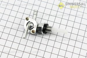 Кран баку паливного М10, лівий. Китай (Запчастини на генератор / UM6090-V76)