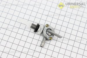 Кран бака топливного М10, левый на блистере. Китай (Мотоблочный двигатель 168F / UM6090-V77)