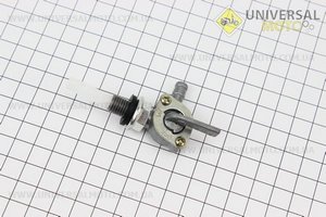 Кран бака топливного М10, правый на блистере. Китай (Мотоблочный двигатель 168F / UM6090-V78)