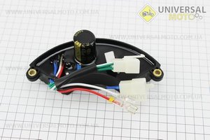 Реле напруги (трифазне) 4-6кВт (400V 470μF) Тип №3. Китай (Запчастини на генератор / UM6090-V91)