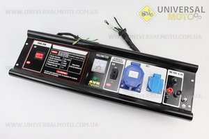 Панель управління у зборі 4-6кВт. Китай (Запчастини на генератор / UM6091-V52)