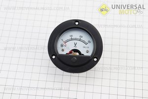 Вольтметр 0-300V (круглий D=52мм) 2-6кВт. Китай (Запчастини на генератор / UM6091-V56)