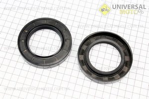 Сальник 50x80x12 колінвала комплект 2шт ZS1100. Китай (Запчастини на мінітрактор з двигуном ZS1100 / UM6100-V25)