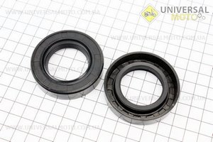 Сальник 35x58x12 валу ручного стартера комплект 2шт ZS1100. Китай (Запчастини на мінітрактор з двигуном ZS1100 / UM6100-V26)