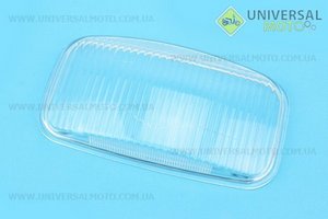 Скло передньої фари (200x105мм) ZS1100. Китай (Запчастини на мінітрактор з двигуном ZS1100 / UM6100-V28)