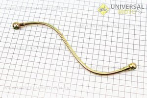 Трубка паливна метал (обратка) ZS1100. Китай (Запчастини на мінітрактор з двигуном ZS1100 / UM6100-V33)