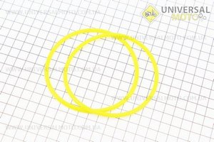 Кольцо (манжет) уплотнительное гильзы комплект 2 штуки ZS1100. Китай (Генератор ZS1100 / UM6100-V47)