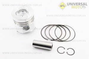 Поршневий комплект (поршень, кільця, палець) ZH1105 105мм STD (форкамера "Конус"), ZUBR - Z-250. Китай (Запчастини на мінітрактор з двигуном ZS1100 / UM6101-V06)