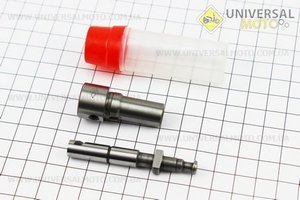 Ремонтний комплект паливного насоса (плунжерна пара) Ø8,5мм ZS1100 "HB". Viper (Запчастини на мінітрактор з двигуном ZS1100 / UM6101-V24)