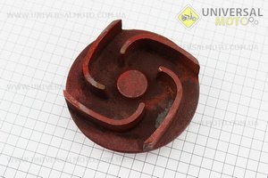Робоче колесо (крильчатка) D=123мм під рызьбу М16, чагун. Китай (Запчастини до мотопомпи / UM6110-V59)