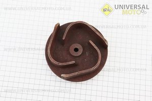 УЦІНКА Мотопомпа Робоче колесо (крильчатка) D = 117мм, під вал d = 20мм, 3 лопаті, чавун (іржавий, дивись фото). Китай (Уцінка / UM6110-V74)