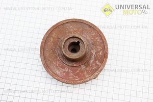 УЦІНКА Мотопомпа Робоче колесо (крильчатка) D = 119мм, під вал d = 20мм, 3 лопаті, чавун (іржавий, см. Фото). Китай (Уцінка / UM6110-V81)