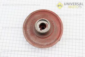 Робоче колесо (крильчатка) D = 117мм, під вал d = 20мм, 3 лопаті, чавун. Китай (Запчастини до мотопомпи / UM6110-V85)